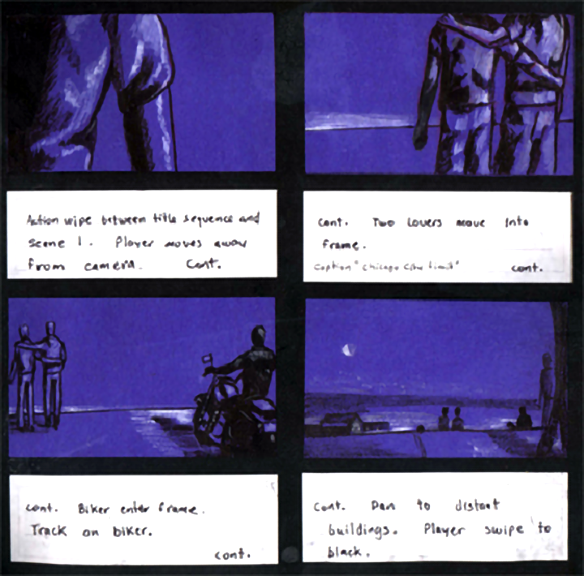 blocking-actor's-moves-on-screen,-muralmaster