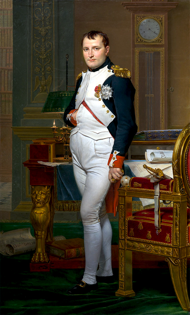 jacques-david's-napoleon-in-his-room