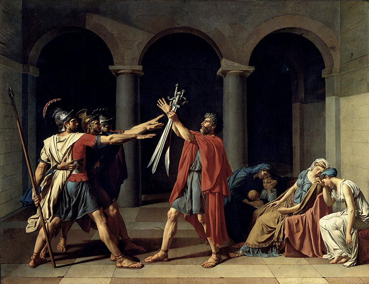 jacques-david's-oath-of-the-horatii