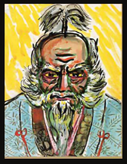 akira kurowawa's color sketch for ran