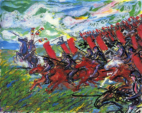 storyboard panel by akira kurosawa
