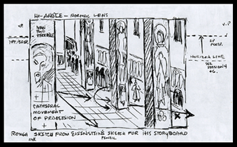 sketch_for_storyboard_of-ivan-the-terrible-by_Sergei_Eisenstein,