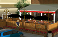 brown derby medina patio concept design, 2018