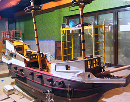 spanish-galleon-reconstruction,-by-john-rivera-resto,-2012,--work-progress-3-26-2012