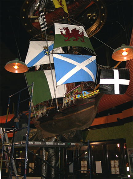 spanish-galleon-reconstruction,-by-john-rivera-resto,-2012,-adjusting-scaffolding-for-rigging