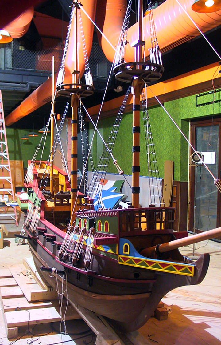 spanish-galleon-reconstruction,-by-john-rivera-resto,-2012,-finished-galleon-before-adding-sails