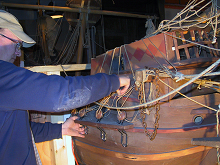 spanish-galleon-reconstruction,-by-john-rivera-resto,-2012,-stripping-the-boat