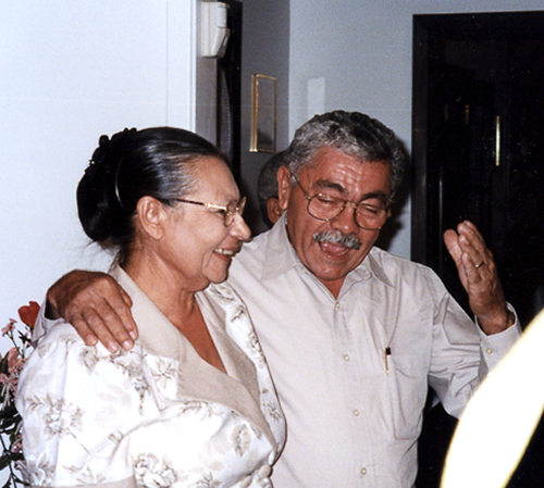 Mr. Johnny Rivera and Mrs. Jesusa Resto de Rivera