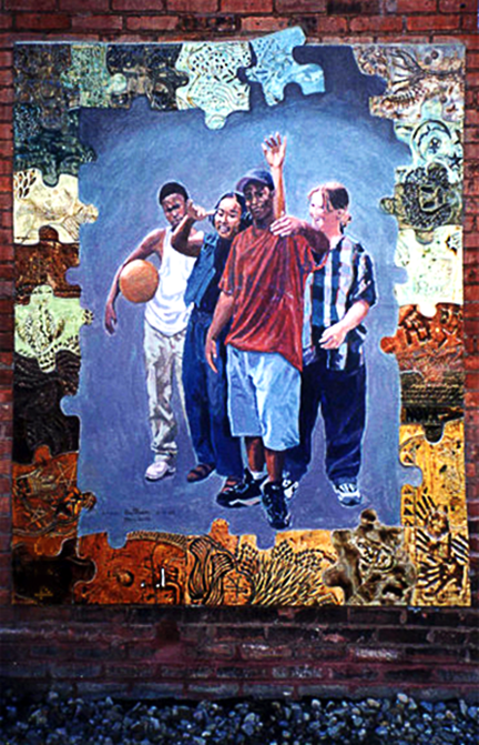 mural A piece of the puzzle