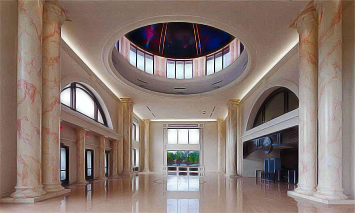 The Great Hall of the Cuyahoga County Juvenile Detention Center.