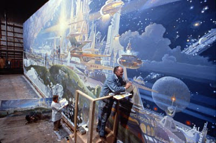 robert mccall's space mural