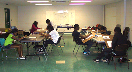 east side mural class