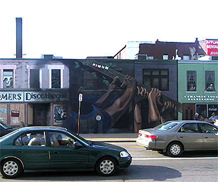 moving on to painting the child's shirt