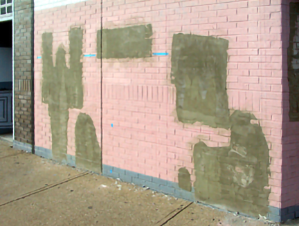 a heavy downpour ended the day's work