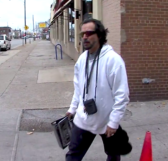 John at the worksite, october 18, 2013