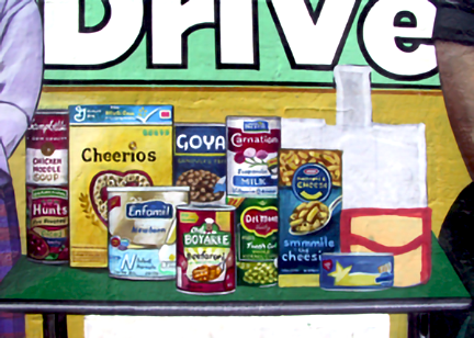 painting food items progression