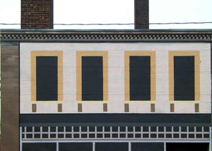 distressing brickwork