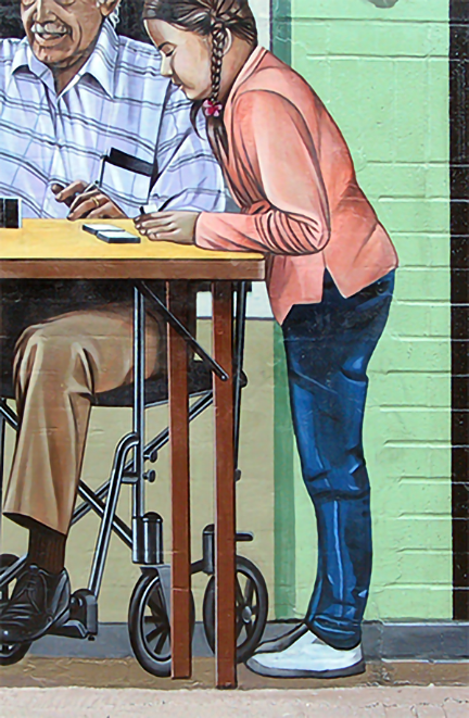 finishing detials on table legs