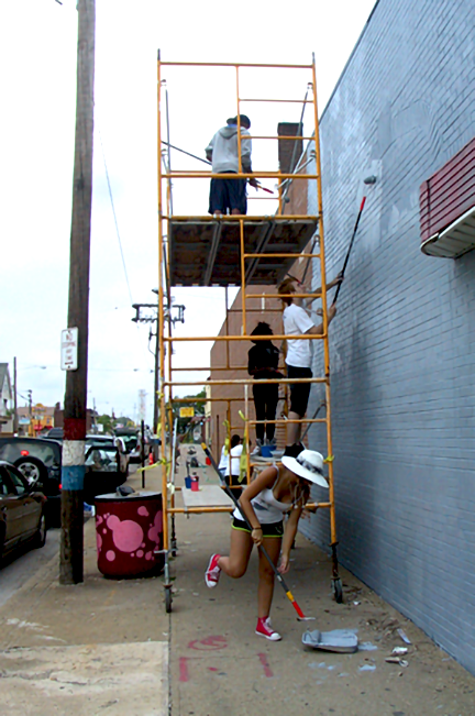 july 19, 2012, priming the brick wall