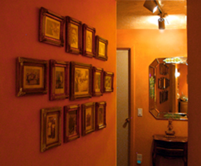 hallway decoration detail