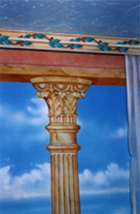 detail of classical column