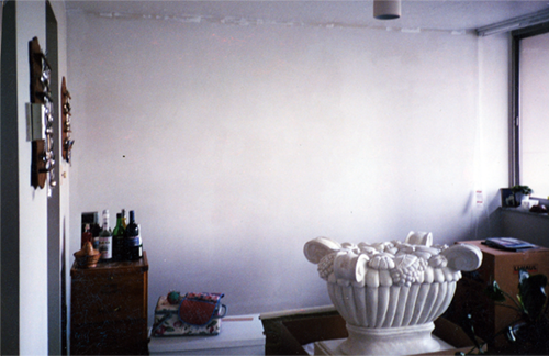 the lewis apartment, wall for main mural