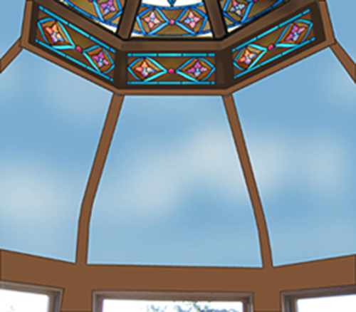 conceptual design for office mural