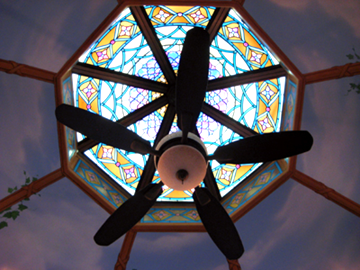 detail of swirling clouds