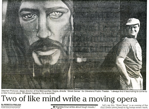 street sense theatrical review, the cleveland plain dealer, may 2, 1991