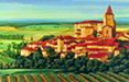 the wolstein chateau wine room murals
