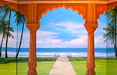 beach backdrops