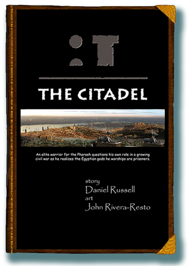 the-citadel,-digital-paintings-for-a-graphic-novel,-by-john-rivera-resto,-2010,-cover