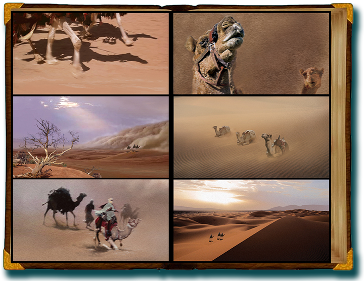 the-citadel-by-dan-russell,-digital-paintings-for-a-graphic-novel,-by-john-rivera-resto,-2010,pgs-10-11